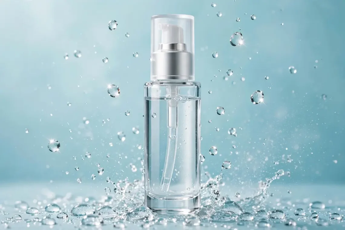 Glycerin bottle for skin hydration