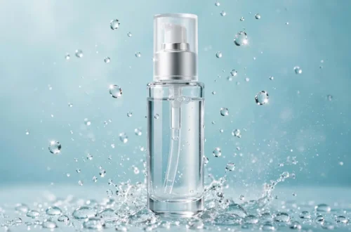 Glycerin bottle for skin hydration